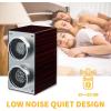 imageMOZSLY Double Watch Winder for Automatic Watches Slef Winding Box with Quiet Motor 12 Rotation Mode Setting Piano PaintingRed