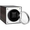 imageMOZSLY Single Watch Winder for Automatic Watches Battery Powered AC Adapter 12 Rotation Modes Winding Box with Quiet Motor Red