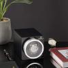 imageMOZSLY Watch Winder for Single Automatic Watches 12 Rotation Mode with Quite Motor MetalBlack