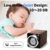 imageMOZSLY Watch Winder for Single Automatic Watches with Quiet Motor 12 Rotation Mode Setting LeatherBrown