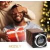 imageMOZSLY Watch Winder for Single Automatic Watches with Quiet Motor 12 Rotation Mode Setting LeatherBrown