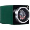 imageMOZSLY Watch Winder for Single Automatic Watches with Quiet Motor 12 Rotation Mode Setting LeatherGreen