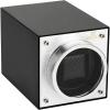 imageMOZSLY Single Watch Winder for Automatic Watches Battery Powered AC Adapter 12 Rotation Modes Winding Box with Quiet MotorBlack