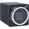 imageMOZSLY Watch Winder for Single Automatic Watches with Quiet Motor 12 Rotation Mode Setting LeatherCFblack