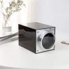 imageMOZSLY Single Watch Winder for Automatic Watches with Quiet Motor 12 Rotation Mode Setting Battery Powered or AC Adapter Piano Painting