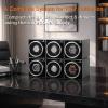 imageMOZSLY Watch Winder for Single Automatic Watches with Quiet Motor 12 Rotation Mode Setting AC Adapter Battery Powered Metal