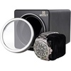 image:imageMOZSLY Watch Winder for Automatic Watches Single Rotating Watch Box with Quiet Motor 12 Rotation Mode Setting Battery Powered or AC Adapter PU LeatherBlack