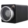 image:imageMOZSLY Watch Winder for Automatic Watches Single Rotating Watch Box with Quiet Motor 12 Rotation Mode Setting Battery Powered or AC Adapter PU LeatherBlack