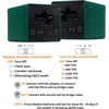 image:imageMOZSLY Watch Winder for Automatic Watches Single Rotating Watch Box with Quiet Motor 12 Rotation Mode Setting Battery Powered or AC Adapter PU LeatherGreen