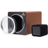 image:imageMOZSLY Watch Winder for Automatic Watches Single Rotating Watch Box with Quiet Motor 12 Rotation Mode Setting Battery Powered or AC Adapter PU LeatherBrown