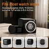 image:imageMOZSLY Watch Winder for Automatic Watches Single Rotating Watch Box with Quiet Motor 12 Rotation Mode Setting Battery Powered or AC Adapter PU LeatherCarbon fiber