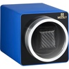 image:imageMOZSLY Watch Winder for Automatic Watches Single Rotating Watch Box with Quiet Motor 12 Rotation Mode Setting Battery Powered or AC Adapter PU LeatherBlue